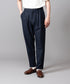 MR.OLIVE / COMFORTABLE STRETCH BRUSHED CLOTH / WIDE TAPERED EASY PANTS ミスターオリーブ/コンフォータブル ストレッチクロス/ワイドテーパードイージーパンツ